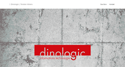 Desktop Screenshot of dinologic.de